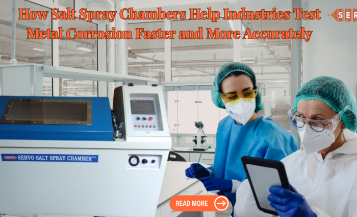 Salt spray chamber manufacturer in India providing corrosion testing equipment for industrial and laboratory use