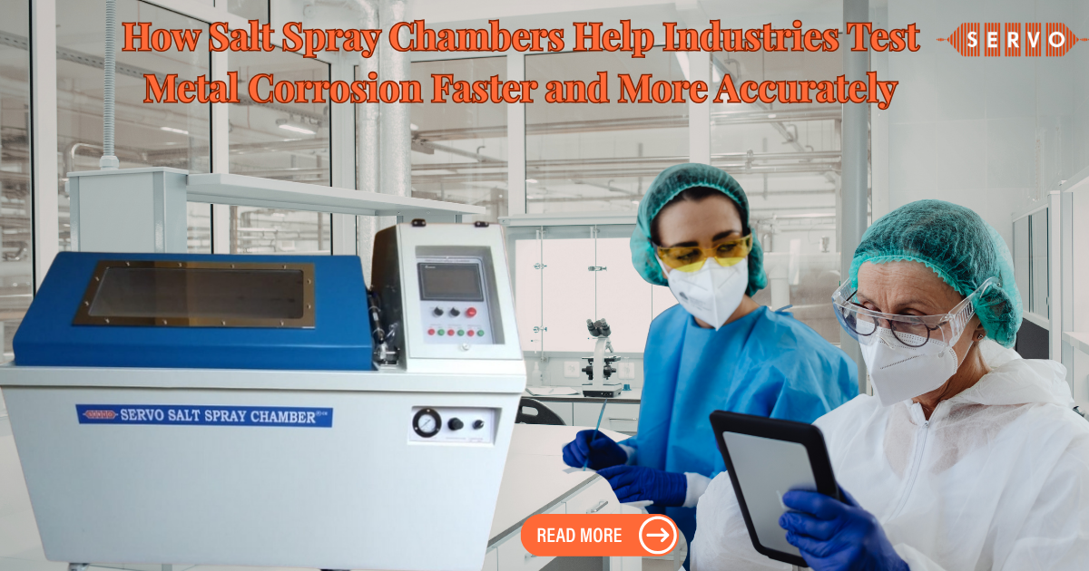 Salt spray chamber manufacturer in India providing corrosion testing equipment for industrial and laboratory use