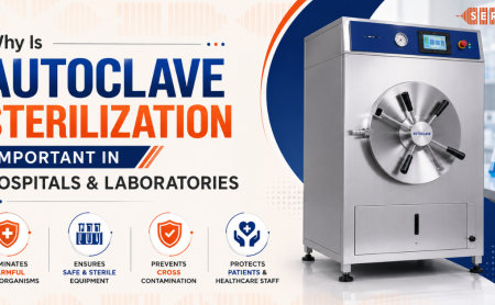 Autoclave sterilizer manufacturer in India supplying industrial and laboratory sterilization equipment