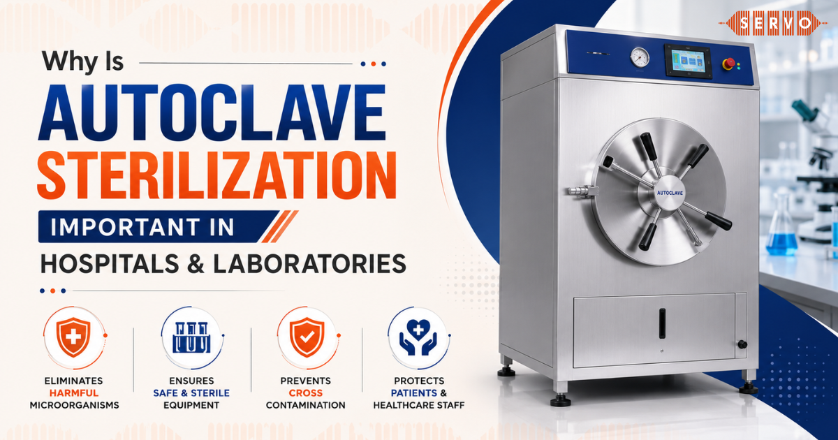 Autoclave sterilizer manufacturer in India supplying industrial and laboratory sterilization equipment