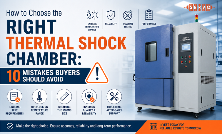 Thermal shock chamber selection guide by Servo Enterprises